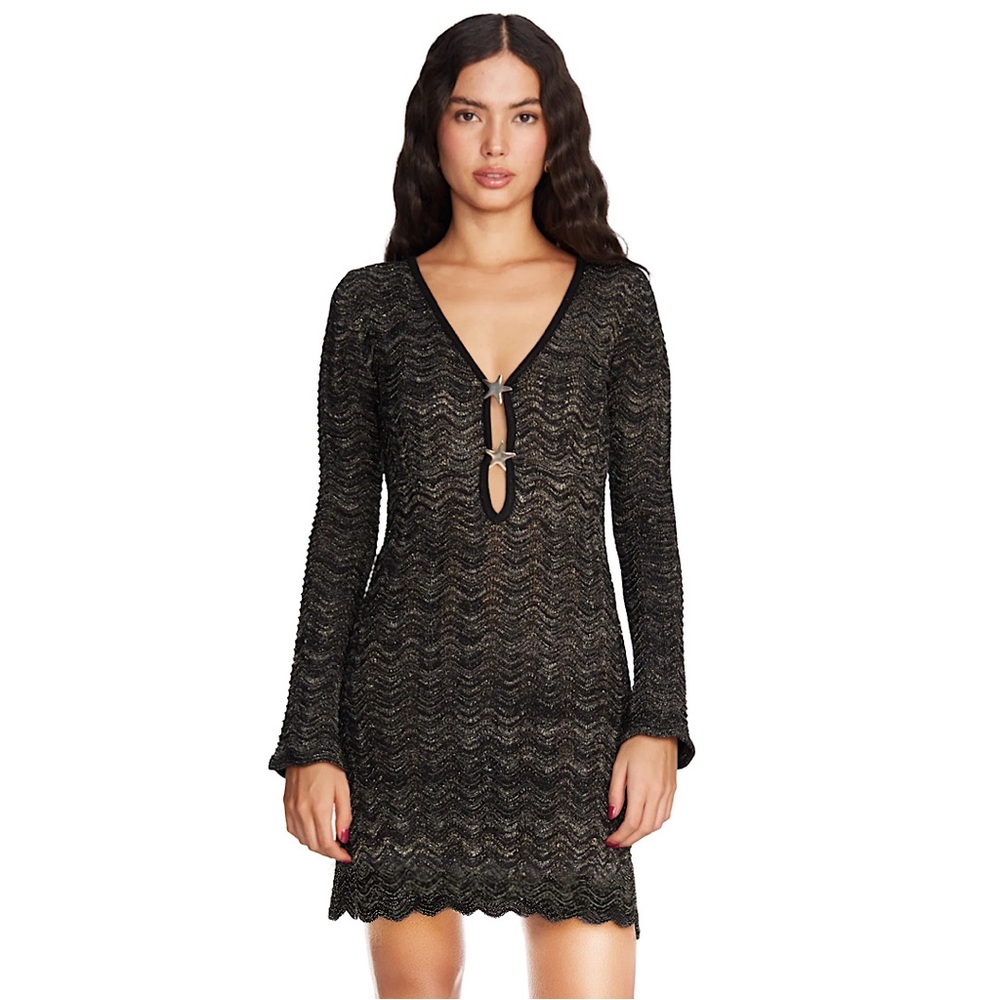 CAPITTANA ELLA MINI‎ STAR Black Dress XS/Small